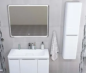 Шкаф-пенал подвесной Aquaton Шерилл 30 белый 1A206503SH010 Шкаф-пенал подвесной Aquaton Шерилл 30 белый 1A206503SH010, 3