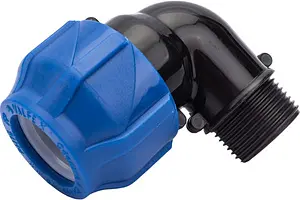 Уголок компрессионный переходной 32мм x 1&quot;н Valfex 1210012432100, 1