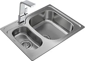 Мойка кухонная Teka Universe 60 T-XP 1½ B Polished нержавеющая сталь полированная 115070001, 3