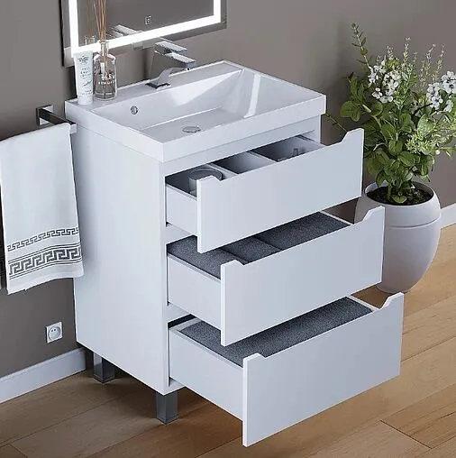 Тумба под умывальник напольная Uperwood UPD Tanos 60 белый 291020329