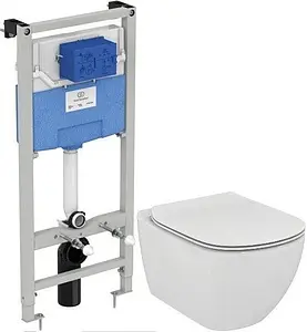 Комплект 4 в 1 Ideal Standard Tesi Rimless T355101PT15, 1