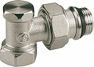 Вентиль запорный угловой ½&quot; в/н Giacomini R16X033, 1