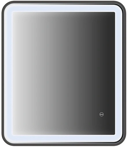 Зеркало с подсветкой IDDIS Cloud 60 с подогревом чёрный CLO6000i98