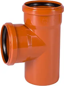 Тройник наружный D=110x110мм Угол 87° Ostendorf KGEA 220400 Тройник наружный D=110x110мм Угол 87° Ostendorf KGEA 220400, 1