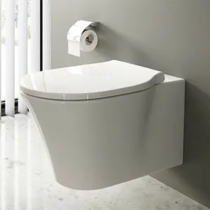 Унитаз подвесной безободковый Ideal Standard Connect Air AquaBlade белый E005401 Унитаз подвесной безободковый Ideal Standard Connect Air AquaBlade белый E005401, 4