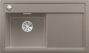 Мойка кухонная Blanco Zenar 45 S 86 L серый беж 523859 Мойка кухонная Blanco Zenar 45 S 86 L серый беж 523859, 1