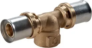 Тройник пресс переходной 32мм x 1&quot;в x 32мм Giacomini RM154Y059, 1