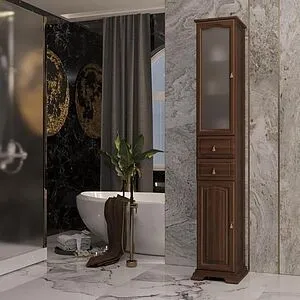 Шкаф-пенал напольный Opadiris Риспекто 30 L cветлый орех 00-00005834, 3