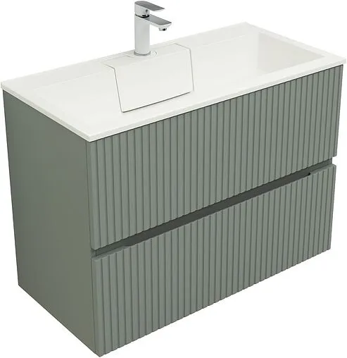 Тумба под умывальник Aquanet Джейн 90 мисти грин 00313319