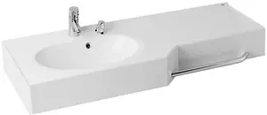 Раковина Aquaton Отель 127 L белый 1A70113WOT01L, 1