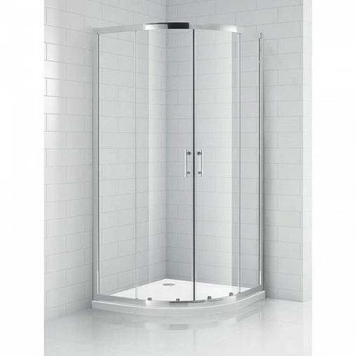 Душевое ограждение 900мм прозрачное стекло Roltechnik Sanipro OBR2/900 white 4000702