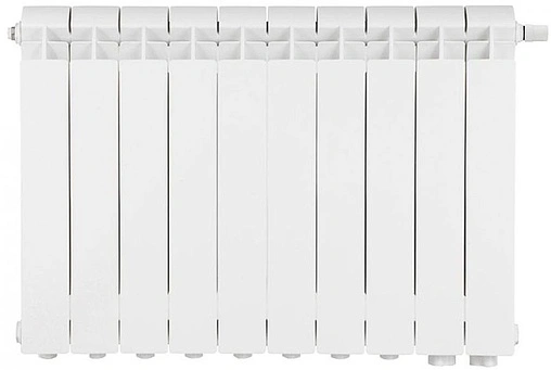 Радиатор алюминиевый 14 секции нижнее правое подключение Global Vox R 500 Радиатор алюминиевый 14 секции нижнее правое подключение Global Vox R 500