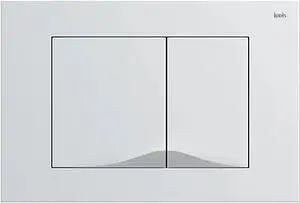 Клавиша смыва для унитаза IDDIS Unifix UNI05MWi77 белый матовый, 1