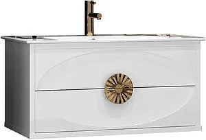 Тумба под умывальник подвесной Opadiris Ибица 90 белый глянец 00-00003607 Тумба под умывальник подвесной Opadiris Ибица 90 белый глянец 00-00003607, 1