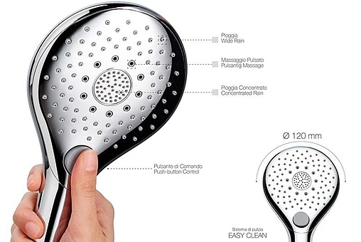 Душевая система со смесителем для душа Bossini Cosmo хром L10045.030