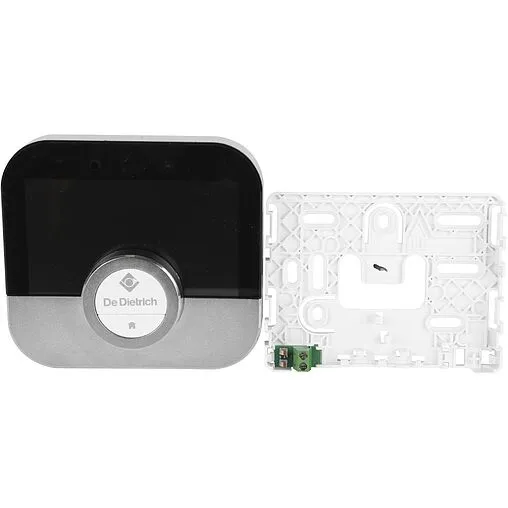 Комнатный терморегулятор De Dietrich SMART AD324 серый/черный 7691375