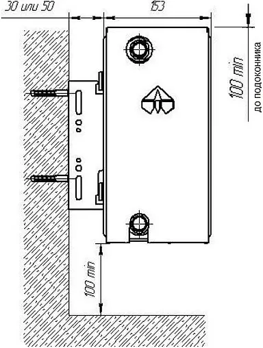 Радиатор стальной панельный Лидея Компакт ЛК 33 тип 33 300 x 1500 мм ЛК 33-315