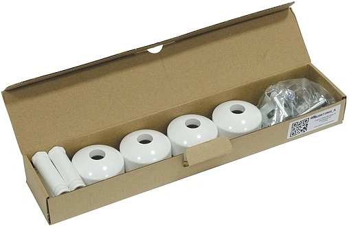 Полотенцесушитель электрический лесенка Atlantic Adelis 1374x556 W 750W белый матовый 002239