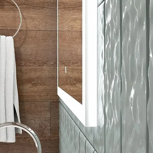 Зеркало с подсветкой Continent Sevilla Led 80x90 белый ЗЛП549