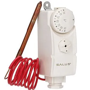 Механический термостат с капиллярной трубкой Salus PC белый AT10F, 4