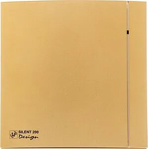 Вентилятор вытяжной Soler & Palau SILENT-200 CZ GOLD DESIGN 4C Вентилятор вытяжной Soler & Palau SILENT-200 CZ GOLD DESIGN 4C, 1