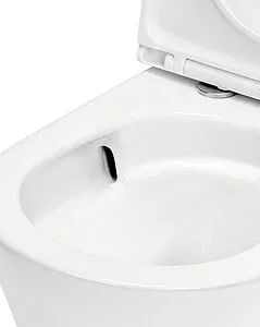 Комплект 6 в 1 TECEspring Base K K401203WCK с кнопкой TECEspring V 9940203 белый глянцевый/хром глянцевый, 5