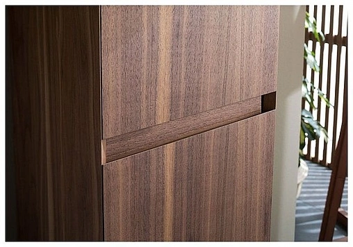 Шкаф-пенал Aquanet Нью-Йорк 35 R орех 00203956