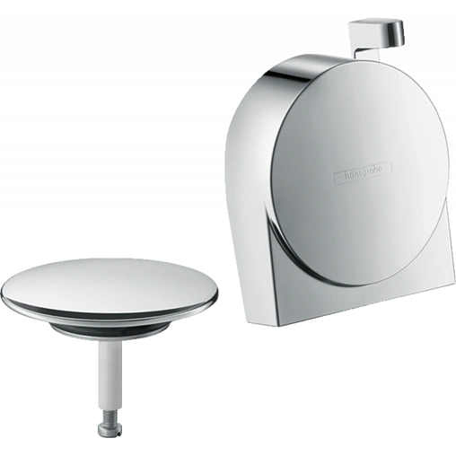 Внешняя монтажная часть сифона для ванны Hansgrohe Exafill S 58117000