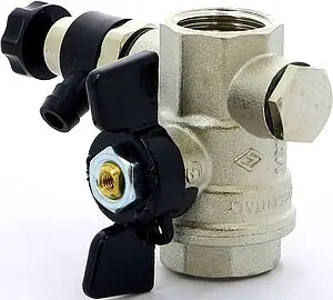 Кран шаровый 1&quot;в x 1&quot;в Bugatti Oregon 03320017, 4