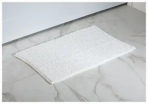 Коврик Aquanet белый MA3358G, 2