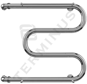 Полотенцесушитель водяной Terminus М-образный с/п AISI 32х2 500х600 полированная сталь 4620768880346 Полотенцесушитель водяной Terminus М-образный с/п AISI 32х2 500х600 полированная сталь 4620768880346, 1
