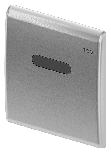 Клавиша смыва для писсуара с ИК-датчиком от батареи 6 В TECEplanus Urinal 9242350 сатин