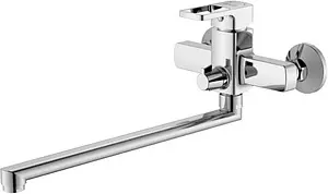 Смеситель для ванны с длинным изливом IDDIS Bild хром BILSB00i10WA Смеситель для ванны с длинным изливом IDDIS Bild хром BILSB00i10WA, 1