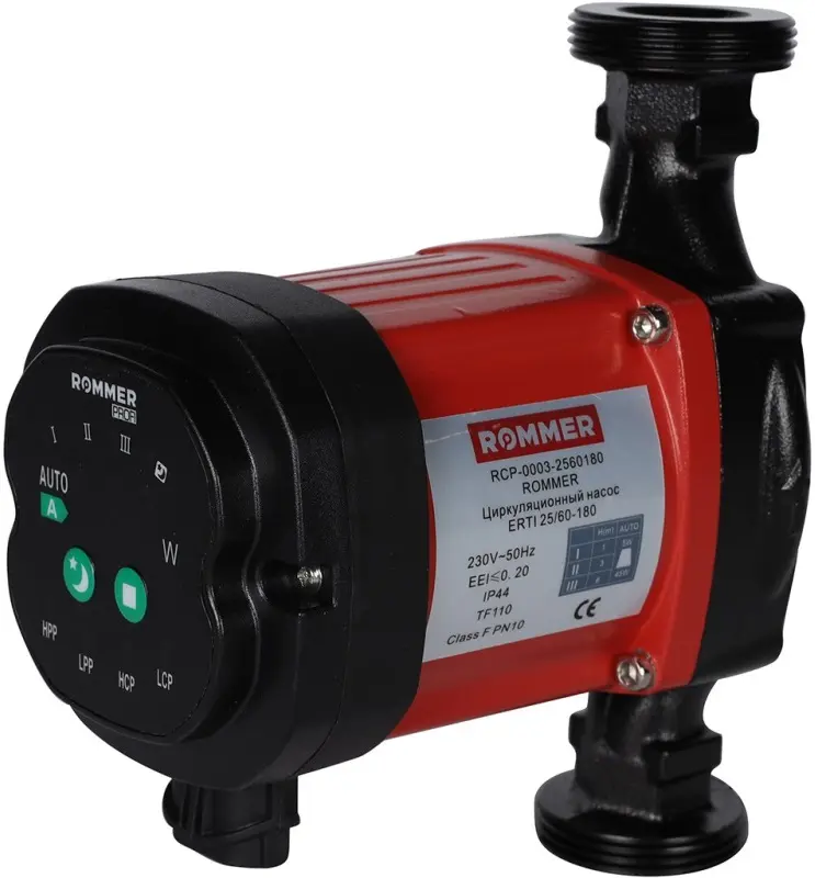 Насос циркуляционный Rommer Profi ERTI 25/60-180 RCP-0003-2560180, 1