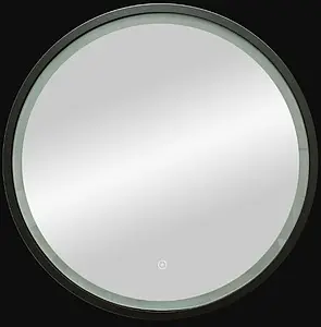 Зеркало с подсветкой Continent Style Black Led 60 чёрный ЗЛП1016 Зеркало с подсветкой Continent Style Black Led 60 чёрный ЗЛП1016, 1