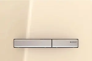 Клавиша смыва для унитаза Geberit Sigma 50 New 115.788.TG.2 кнопки/нерж. сталь, панель/cтекло песочный Клавиша смыва для унитаза Geberit Sigma 50 New 115.788.TG.2 кнопки/нерж. сталь, панель/cтекло песочный, 1