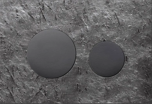 Клавиша смыва для унитаза TECEloop Modular кнопки/черный глянцевый, стекло на выбор