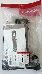 Комплект арматуры для бачка двухрежимный ½&quot; пластик нижний Wirquin ONE 10975008, 3