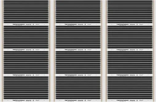 Пленочный теплый пол Теплолюкс SlimHeat 550Вт 2.5м² 100037089200