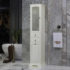 Шкаф-пенал напольный Opadiris Риспекто 40 L слоновая кость 00-00005836, 3