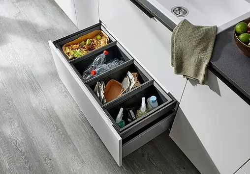 Мусорная система Blanco Flexon II Low 90/4 521475