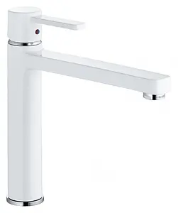 Смеситель для кухни Kludi Zenta белый/хром 389739175, 1