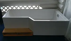 Ванна акриловая Jacob Delafon Bain-Douche NEO 160x90 L белый, 5