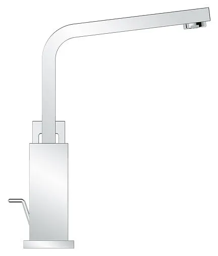 Смеситель для раковины Grohe Eurocube хром 23135000 Смеситель для раковины Grohe Eurocube хром 23135000