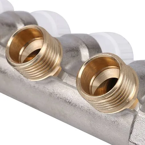 Коллектор регулирующий проходной 4 отвода ¾&quot;в/н x ½&quot;к Stout SMB 6851 341204