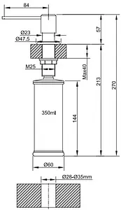 Дозатор Franke Sirius бежевый 119.0500.478 Дозатор Franke Sirius бежевый 119.0500.478, 4