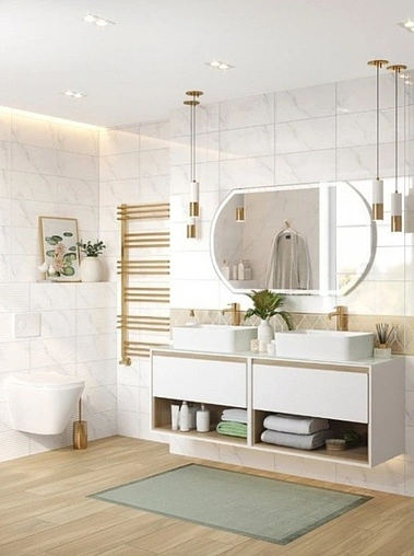 Зеркало с подсветкой Cersanit Led 100 с подогревом KN-LU-LED090*100-d-Os