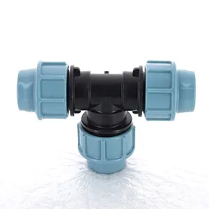 Тройник компрессионный соединительный 25мм x 25мм x 25мм Unidelta 1005025000, 3