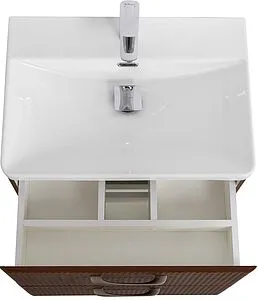 Тумба-умывальник подвесная BelBagno DUE 60 Noce DUE-600-2C-SO-NOCE-P+BB-8076-3-60, 4