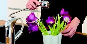 Смеситель для кухни с выдвижным изливом Damixa Space хром 101200000, 5